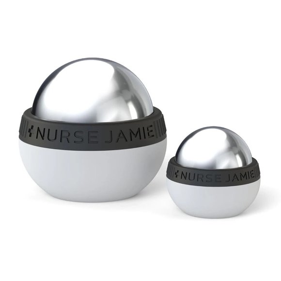 Nurse Jamie Super-Cryo Massaging Orb Duo (For Face and Body) Use Warm or Cool - Picture 1 of 8
